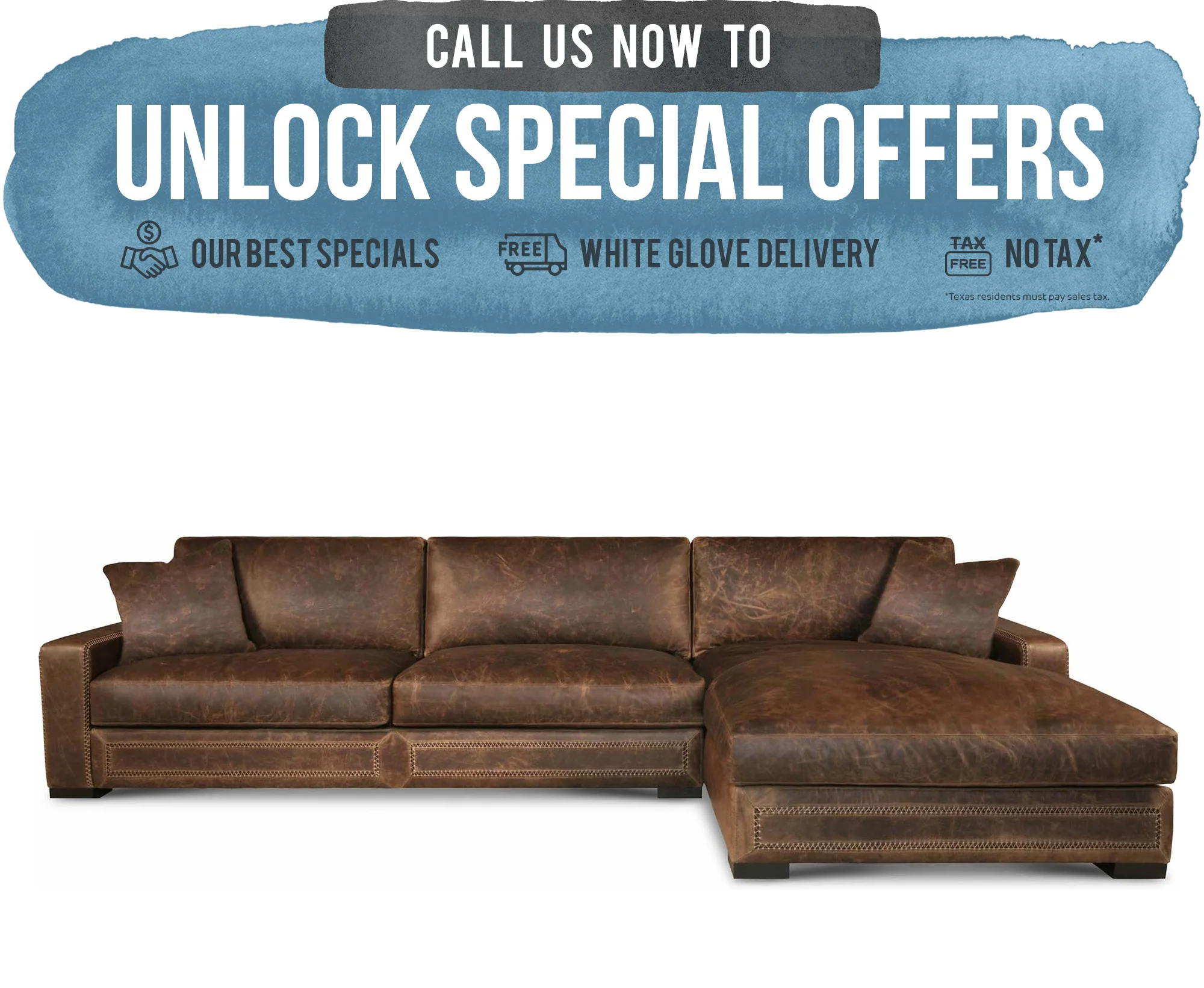 Eleanor Rigby Downtown Cowboy Sectional