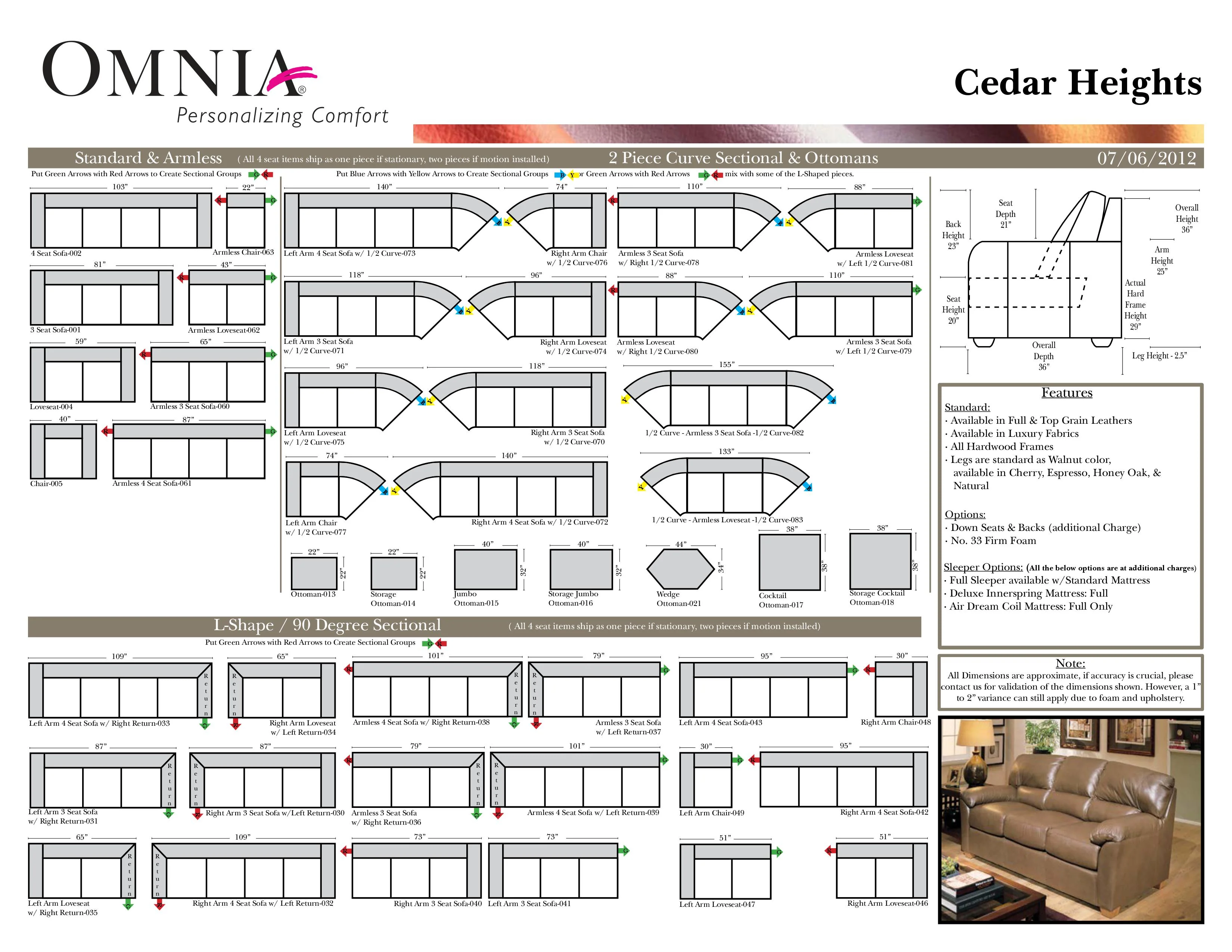 Omnia Cedar Heights Sectional - Image 10