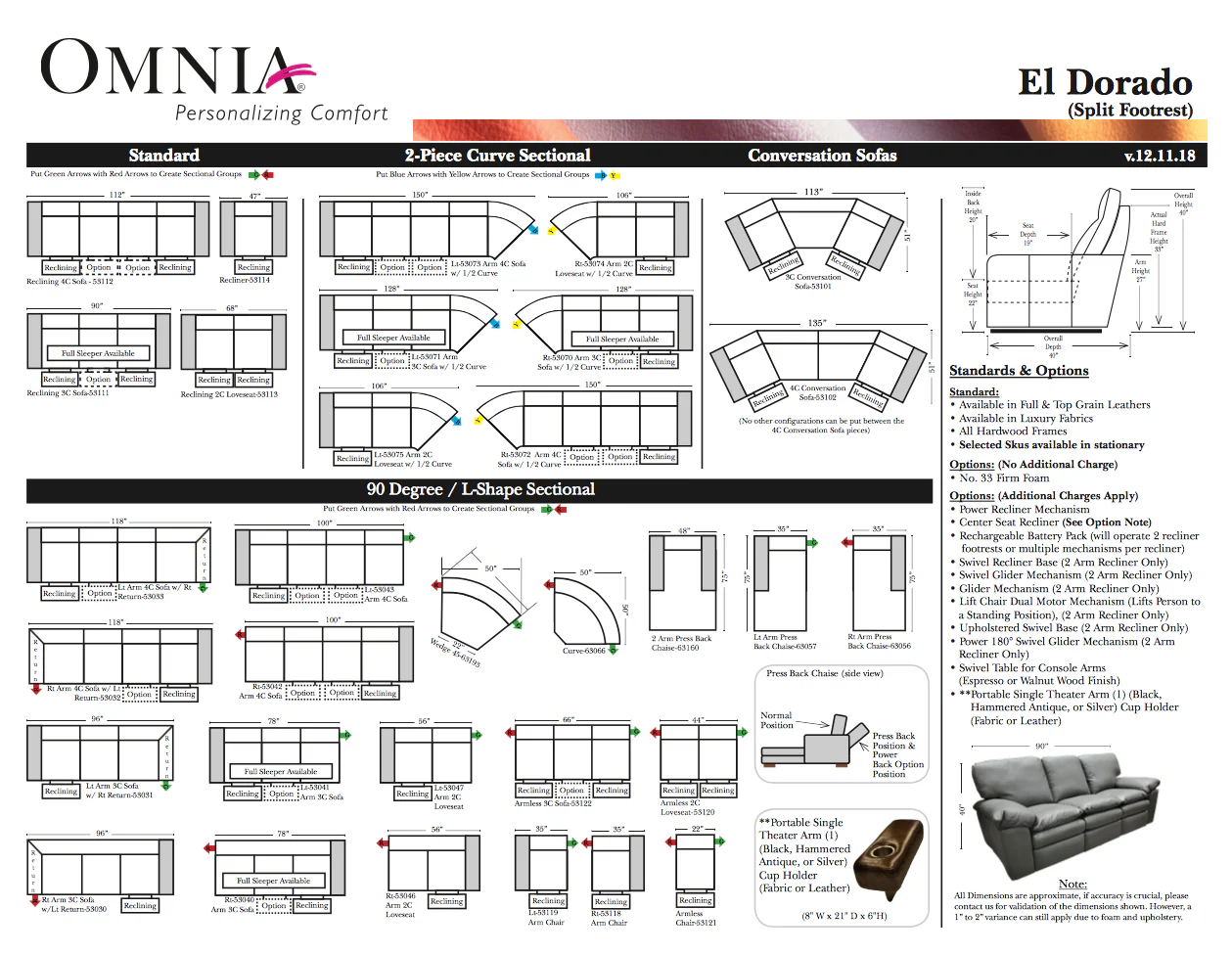 Omnia El Dorado Sectional - Image 7