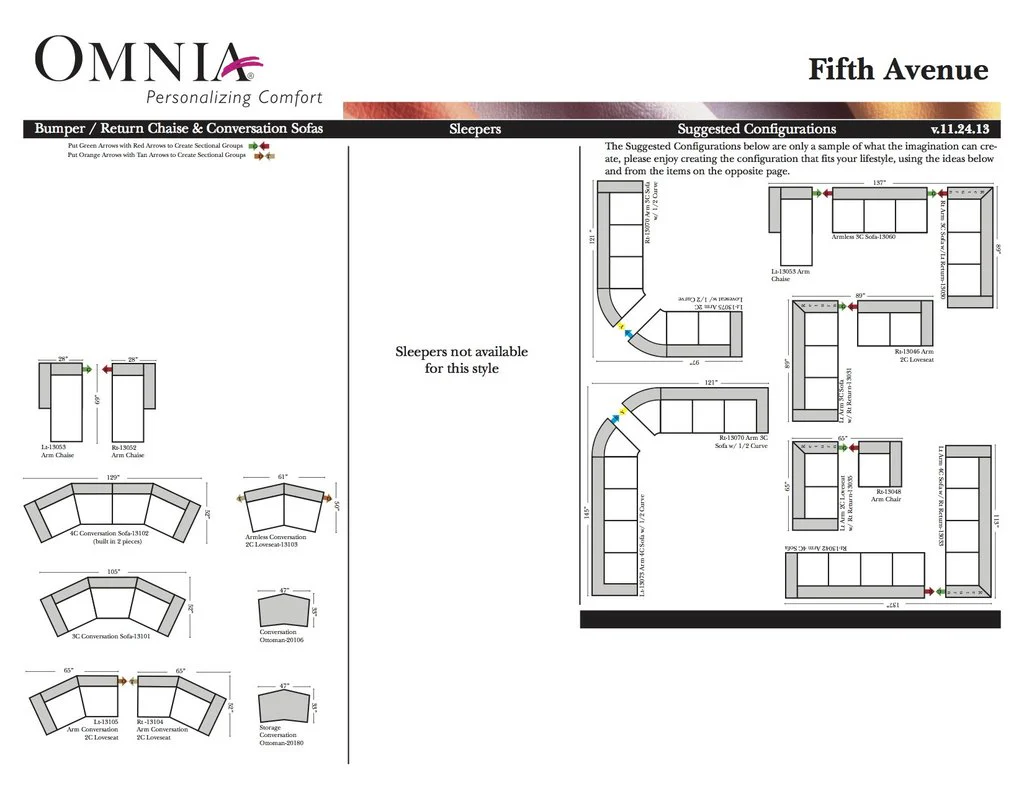 Omnia Fifth Avenue Sectional - Image 13