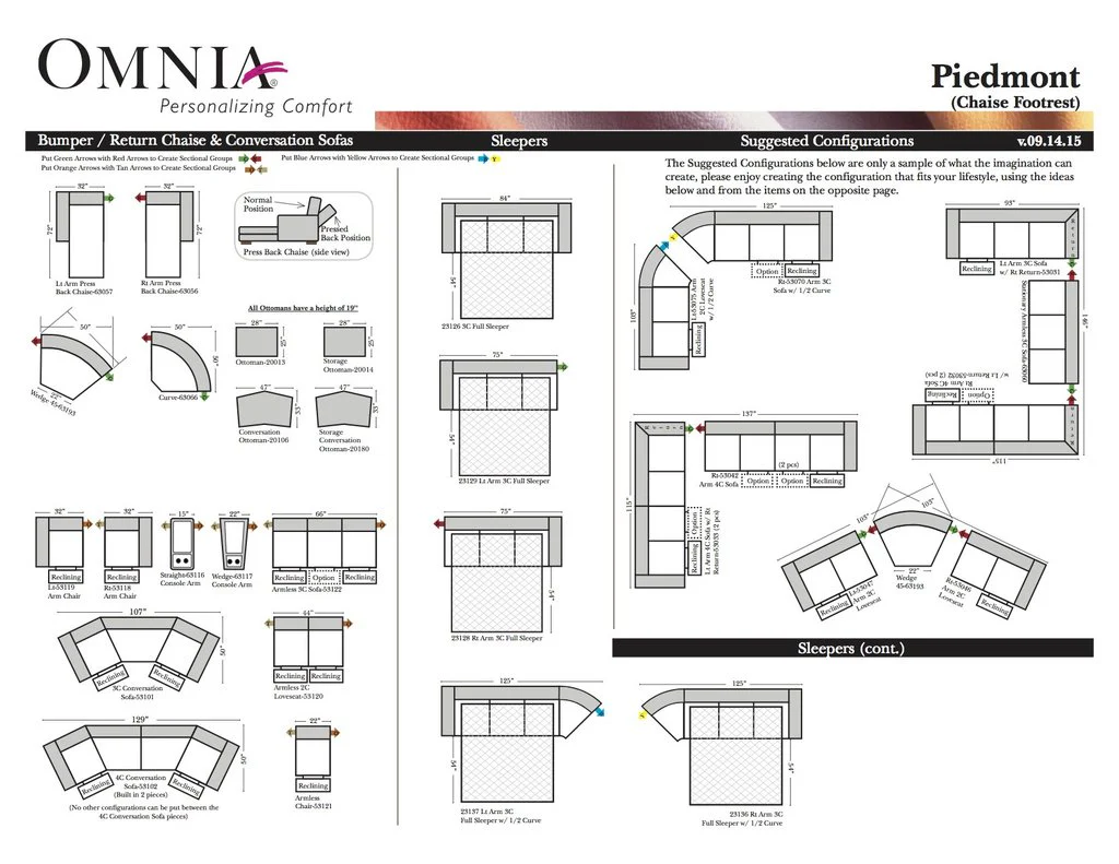 Omnia Piedmont Sectional - Image 10