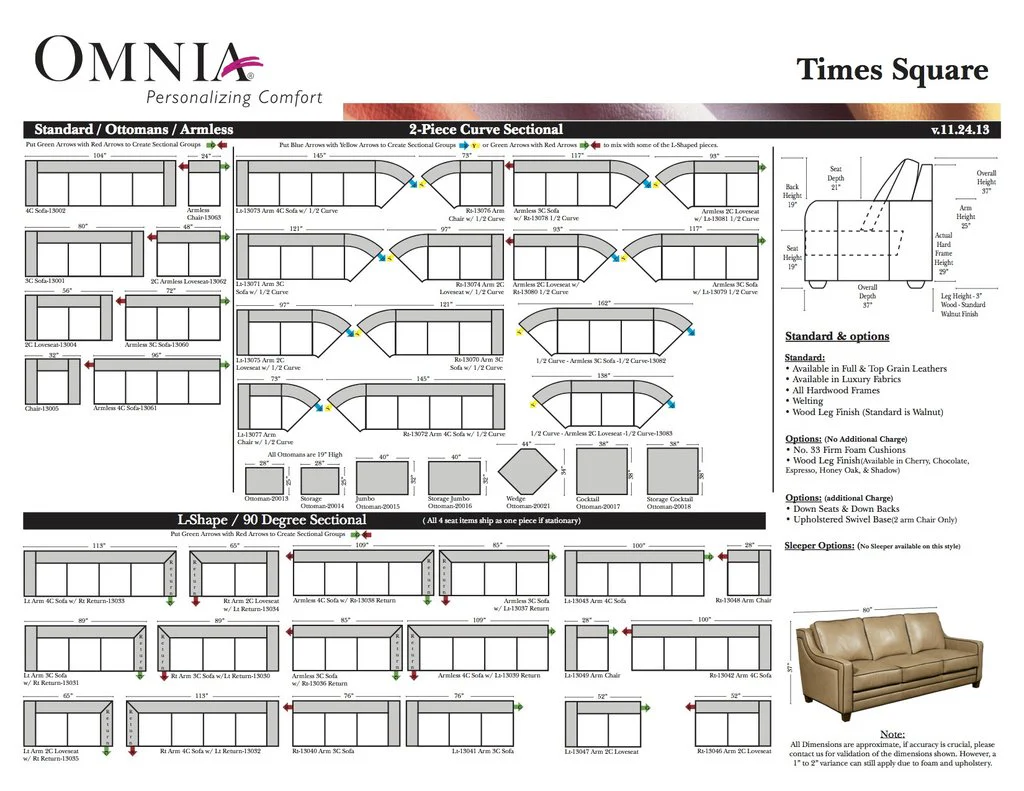 Omnia Times Square Sofa - Image 7