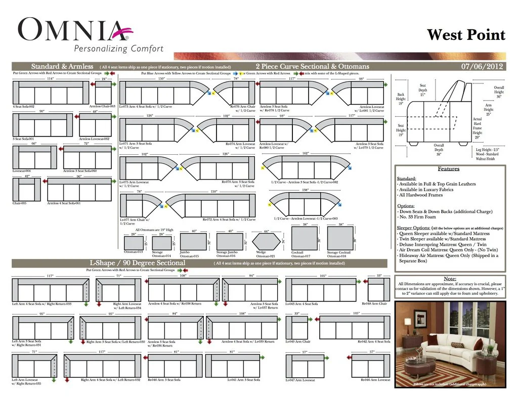 Omnia West Point Sectional - Image 7