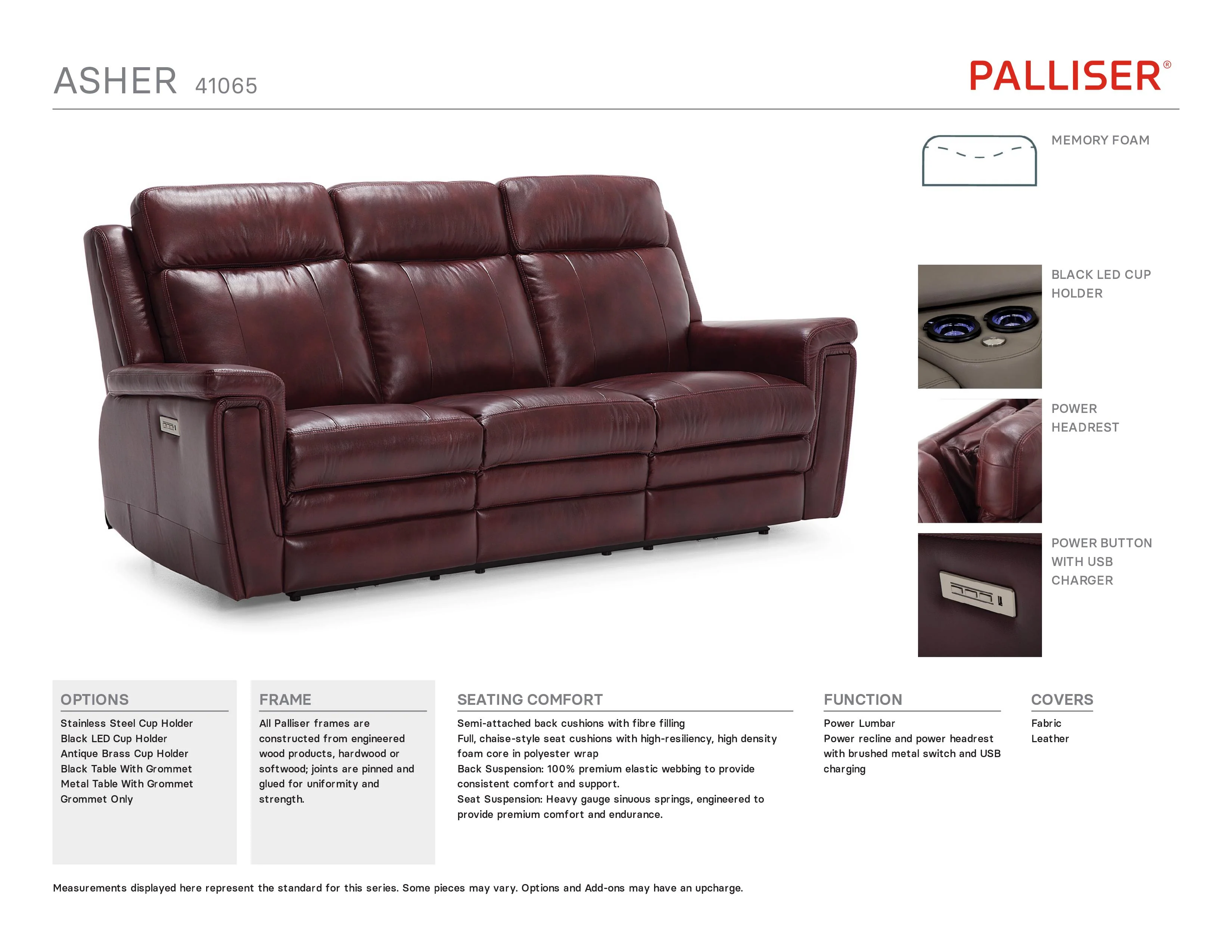 Palliser Asher Sectional - Image 19