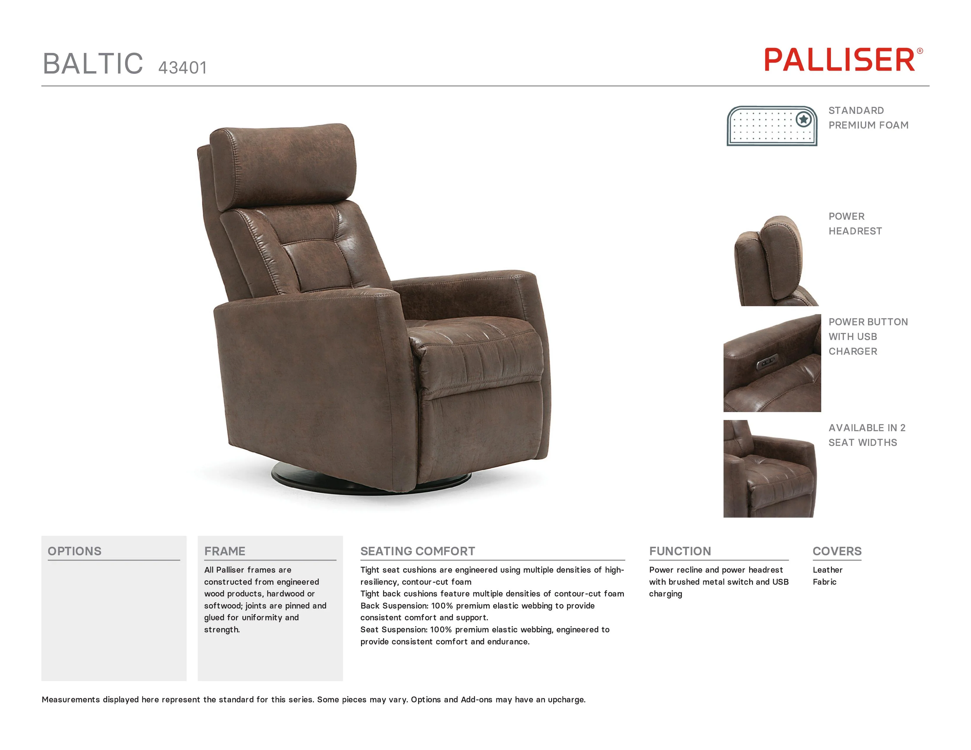 Palliser Baltic Recliner - Image 5