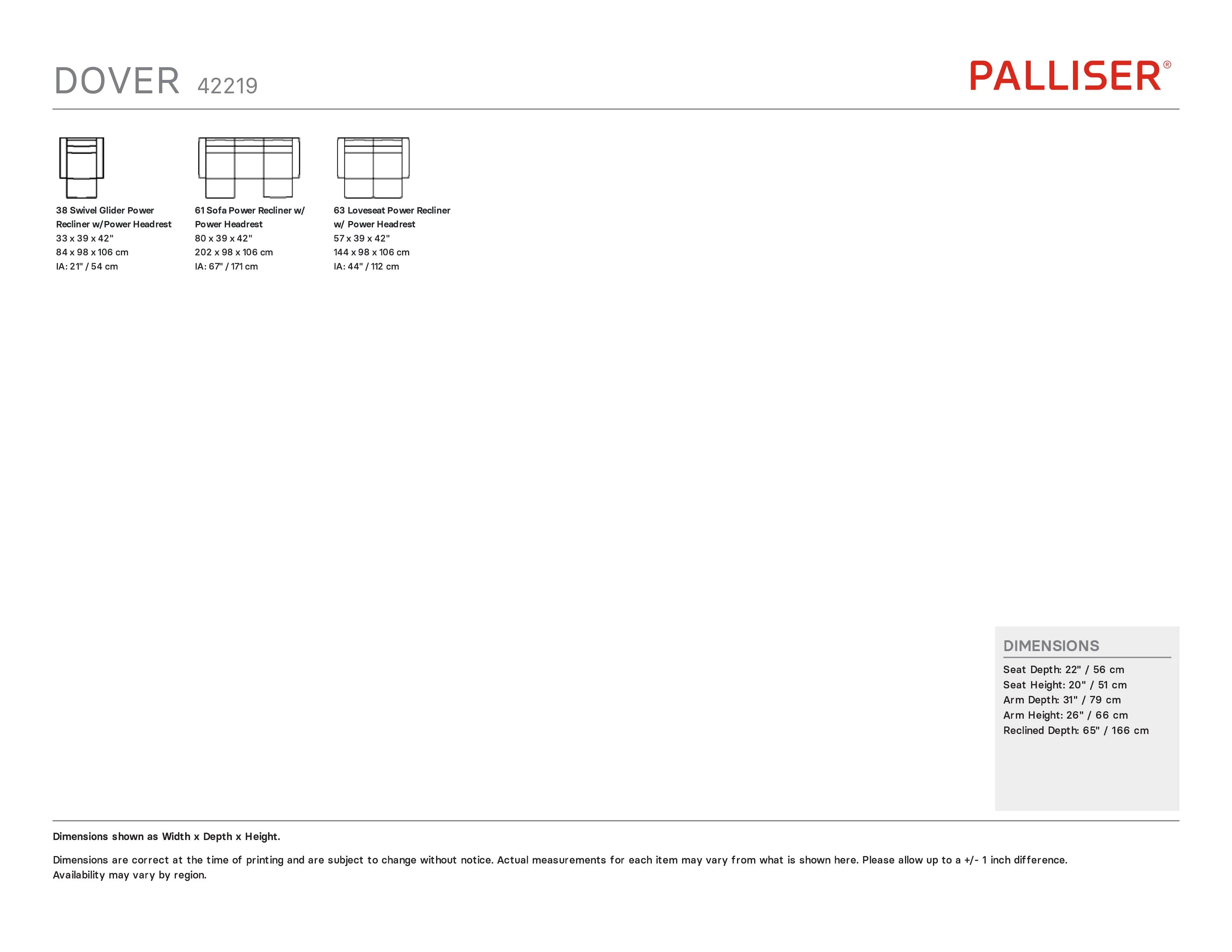 Palliser Dover - Image 19