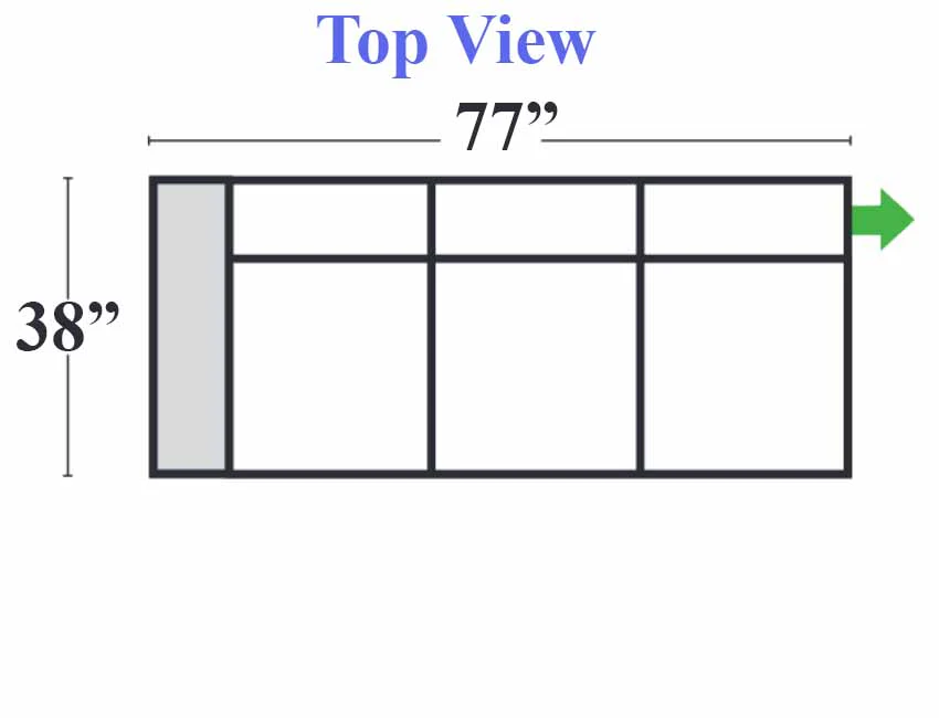 Palliser Lanza Sectional - Image 26