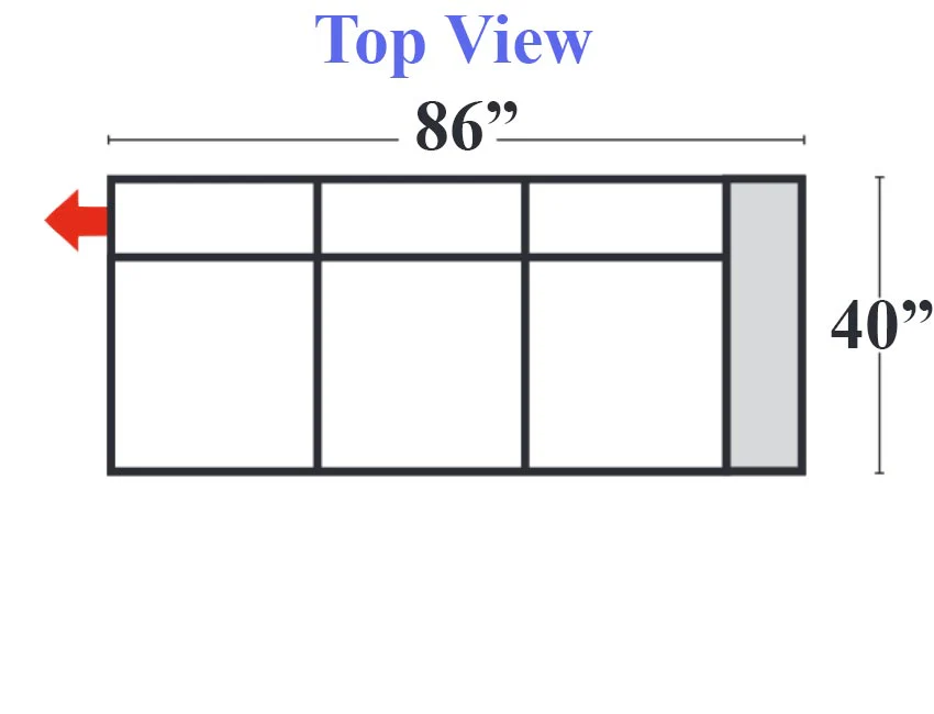 Palliser Miami Sectional - Image 26