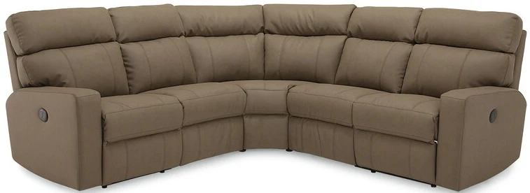 Palliser Oakwood Sectional - Image 7