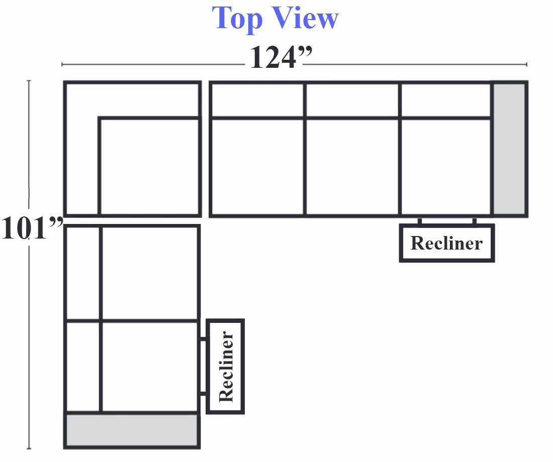 Palliser Regent Sectional - Image 30
