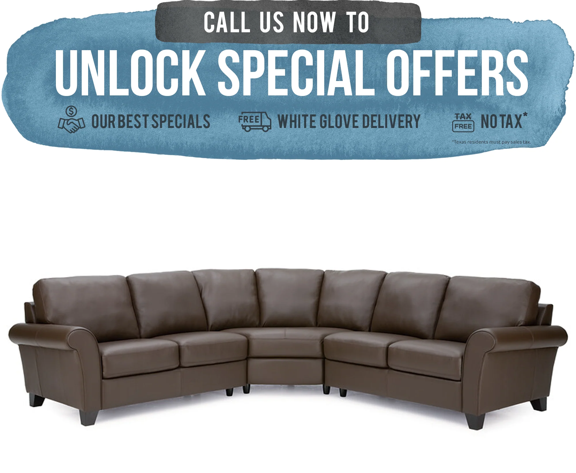 Palliser Rosebank Sectional