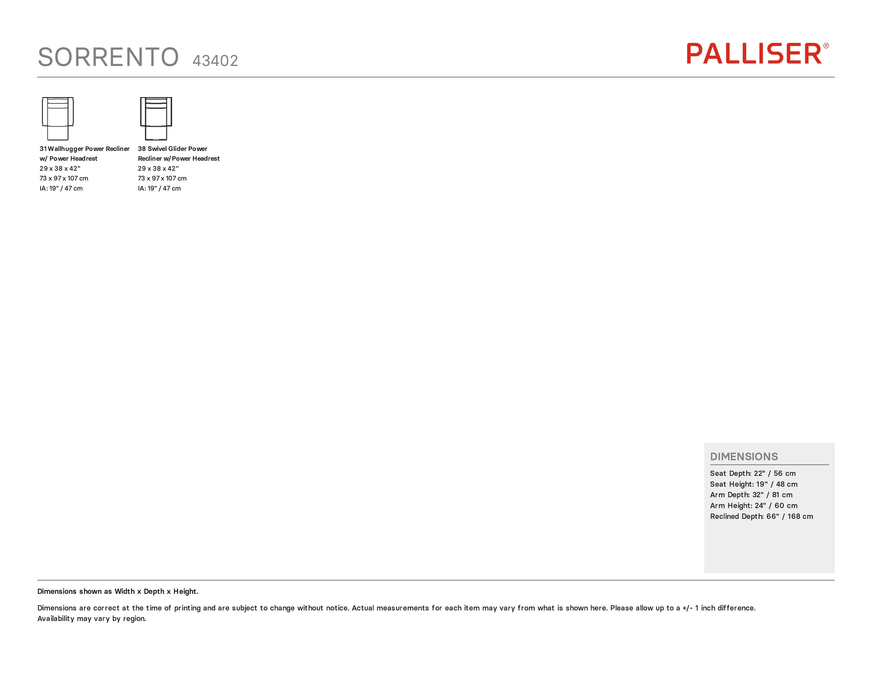Palliser Sorrento Recliner - Image 11