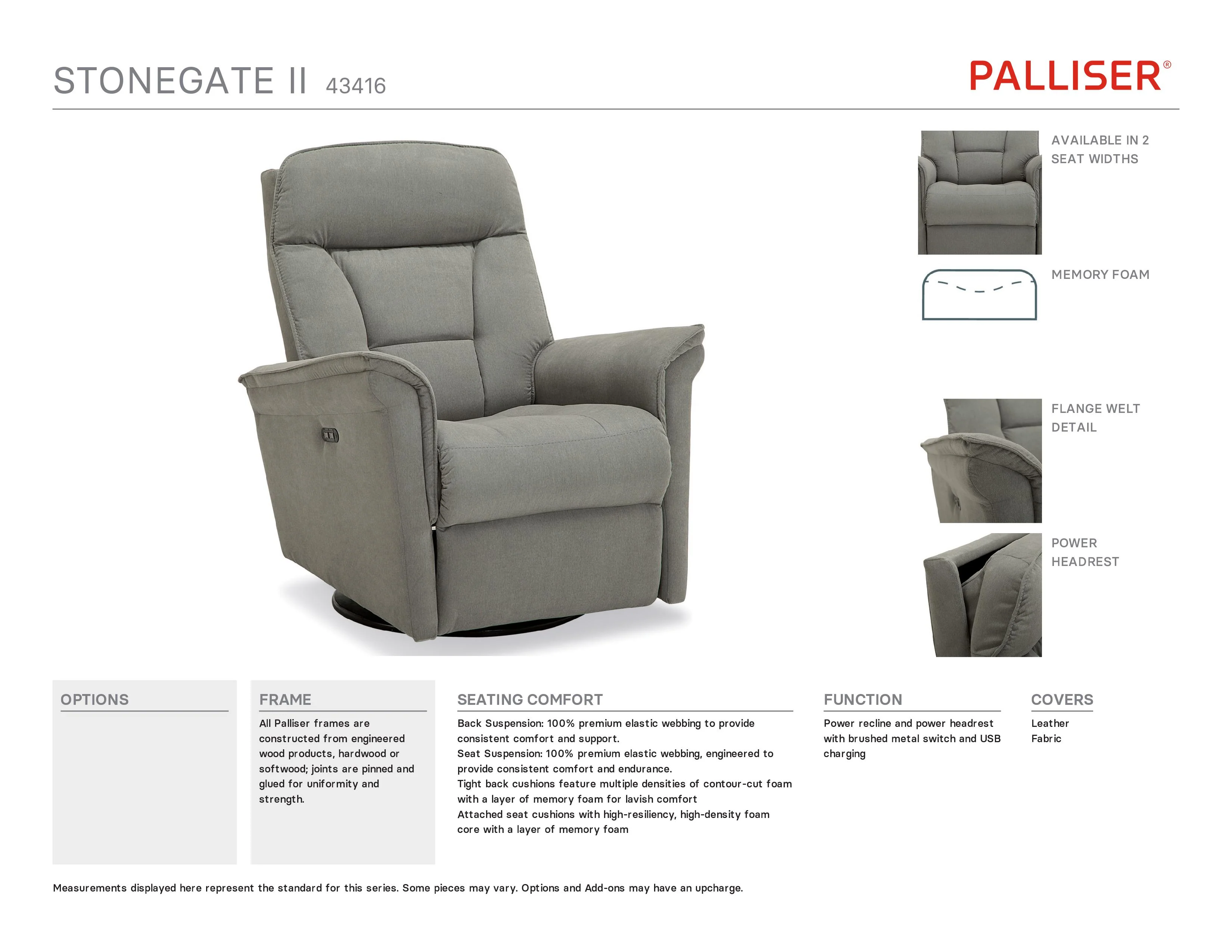 Palliser Stonegate II Recliner - Image 8